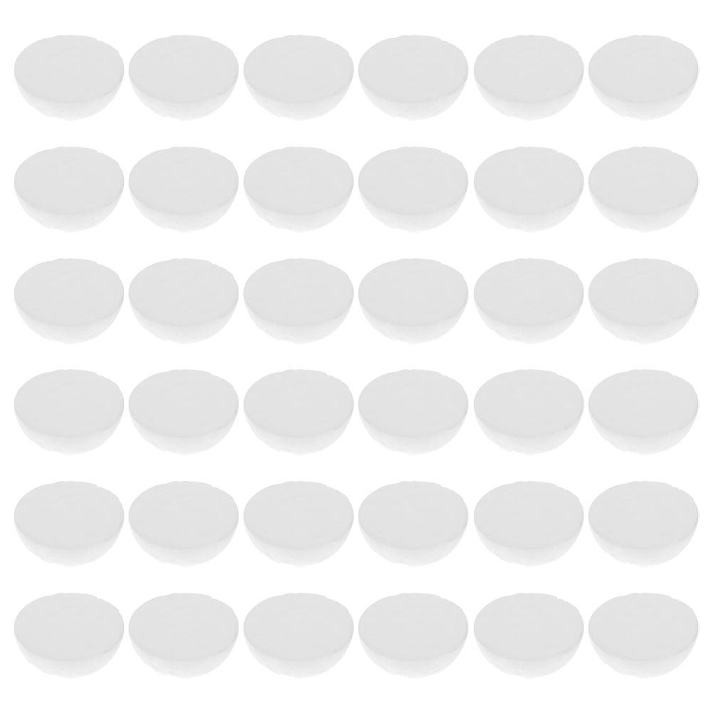 Wedding Supply Decor - 100Pcs White Hemispherical Foam Balls Polystyrene