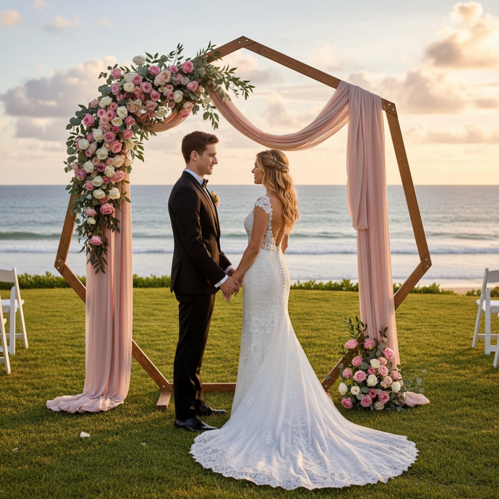Wooden Wedding Arch Frame Wind - Wedding Support review and price