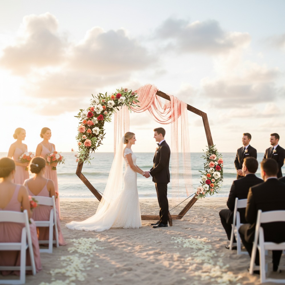 Wooden Wedding Arch Frame Wind - Wedding Support review and price