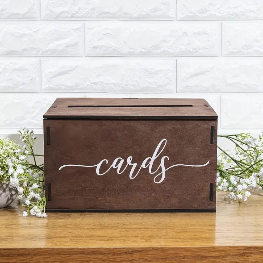 New Wooden Wedding Card Box De - Wedding Card Box review and price