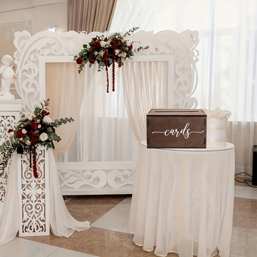 New Wooden Wedding Card Box De - Wedding Card Box review and price