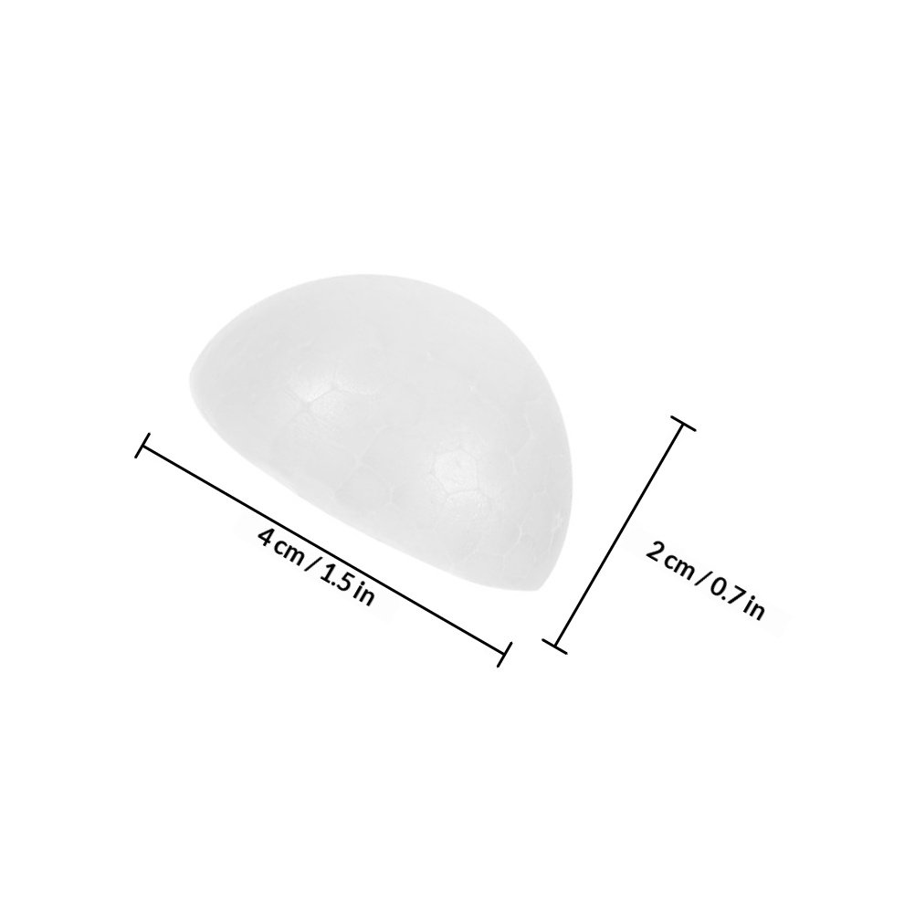 100Pcs White Hemispherical Foa - Wedding Supply Decor review and price