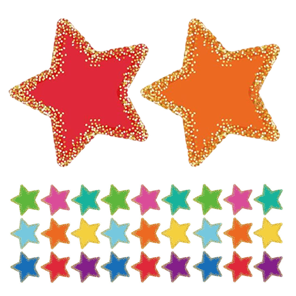 1Set Colorful Star Paper Cutou - Papercraft Supply Confetti review and price