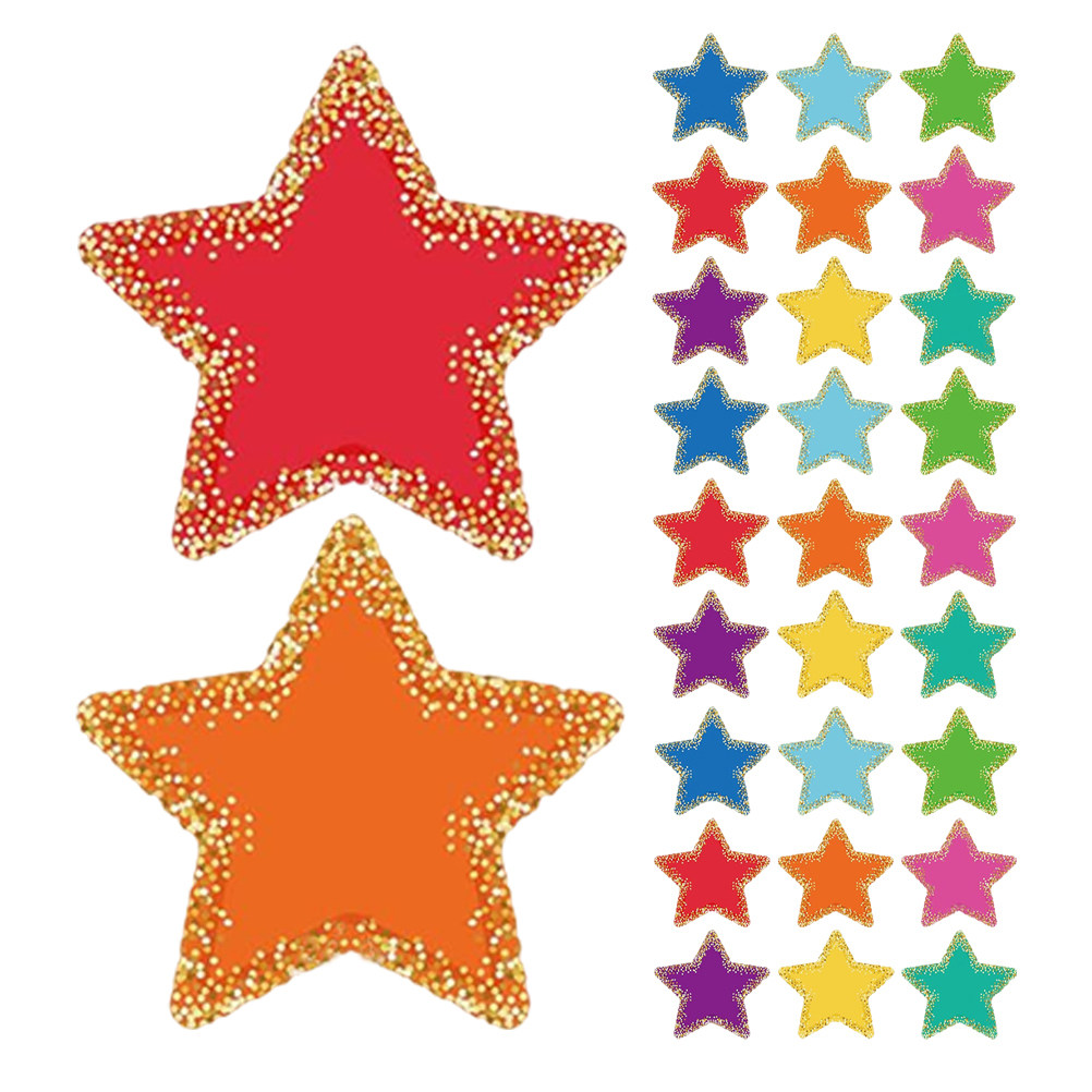 1Set Colorful Star Paper Cutou - Papercraft Supply Confetti review and price