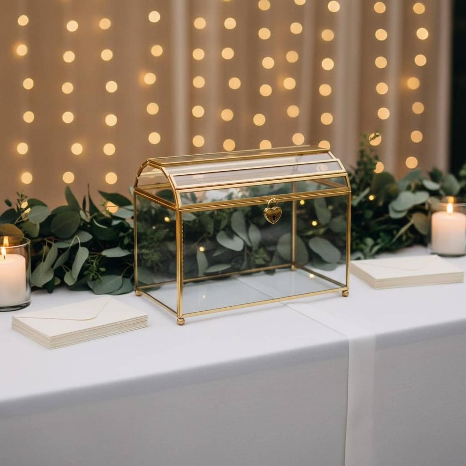 Transparent Card Box Wedding C - Wedding Card Box review and price