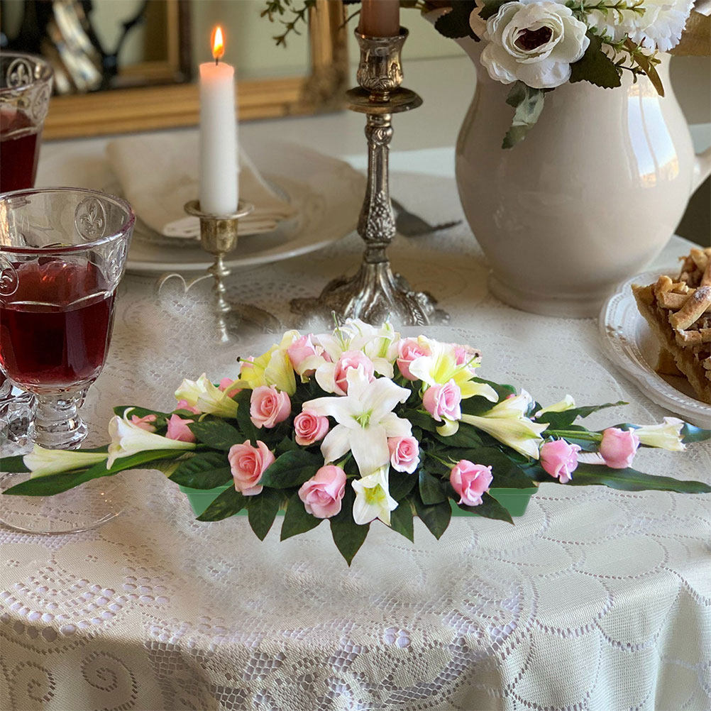 6Pcs Plastic Flower Mud Tray F - Wedding Supply Decor review and price