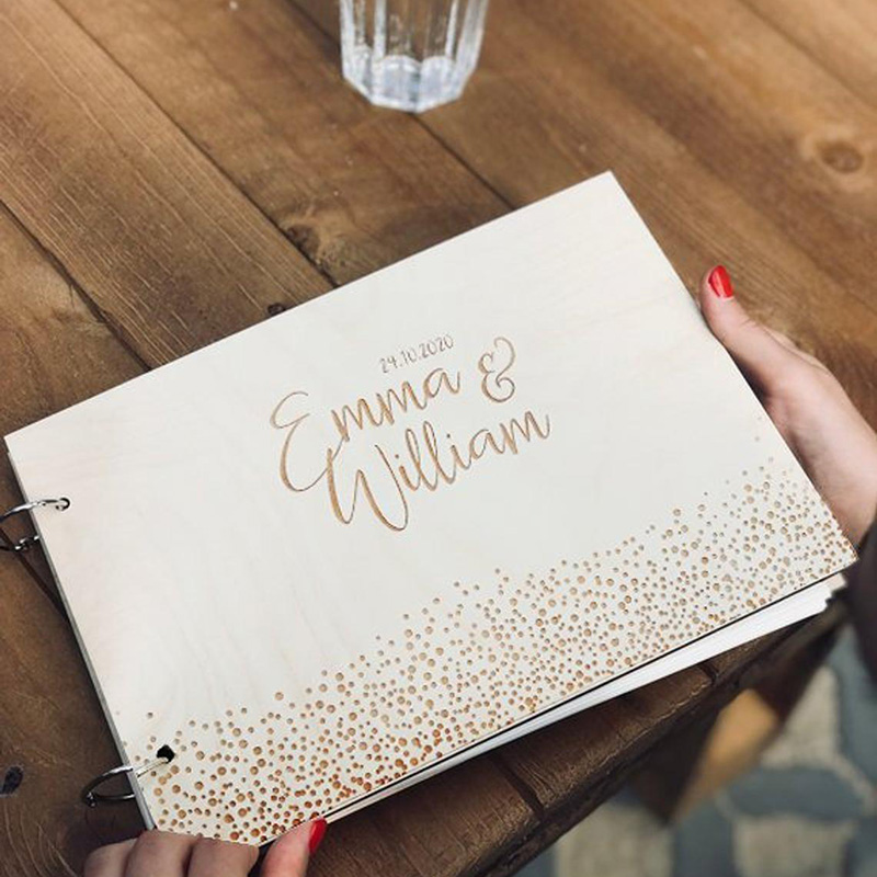 Personalized Wedding Guestbook - Wedding Supply List review and price