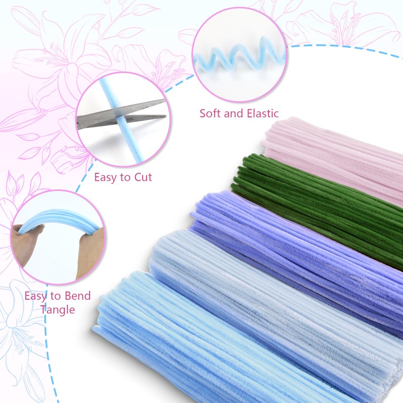 Pipe Cleaners Chenille Stems J - Wedding Supply Decor review and price
