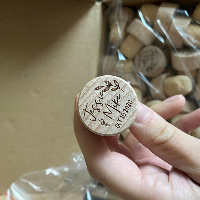 Customized Wood Wine Stopper W - Wedding Supply List review and price