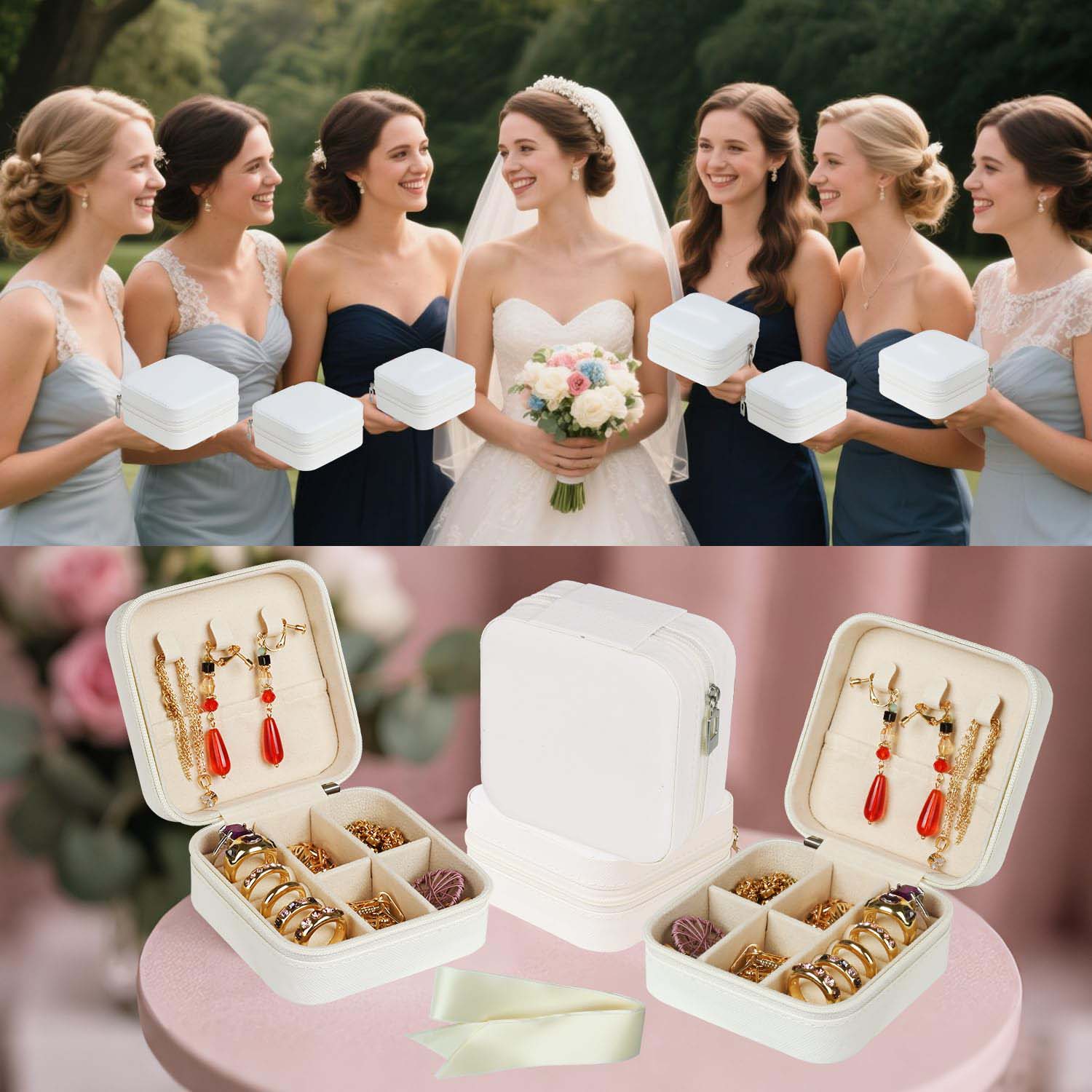 6-50pcs Travel Jewelry Case Br - Wedding Supply List review and price