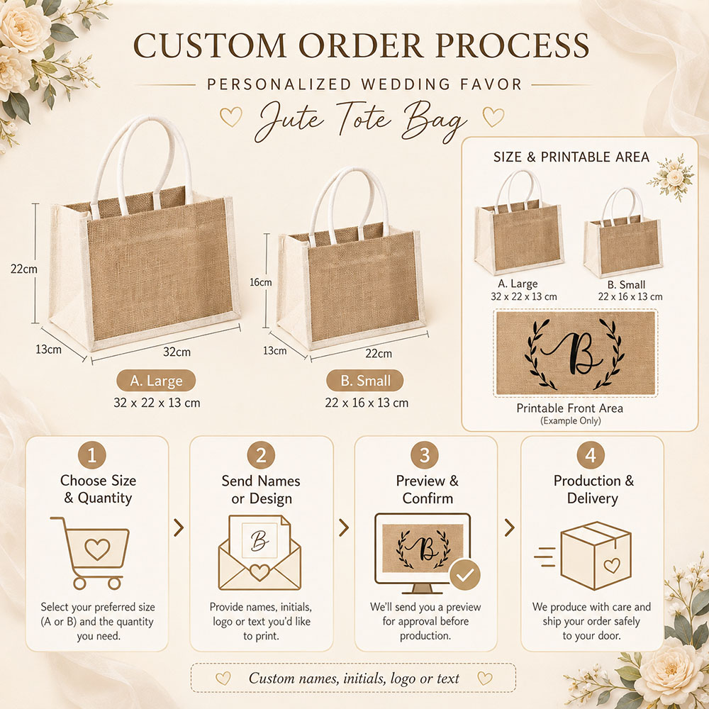 Custom Wedding Gift Bag Person - Wedding Supply Shops review and price