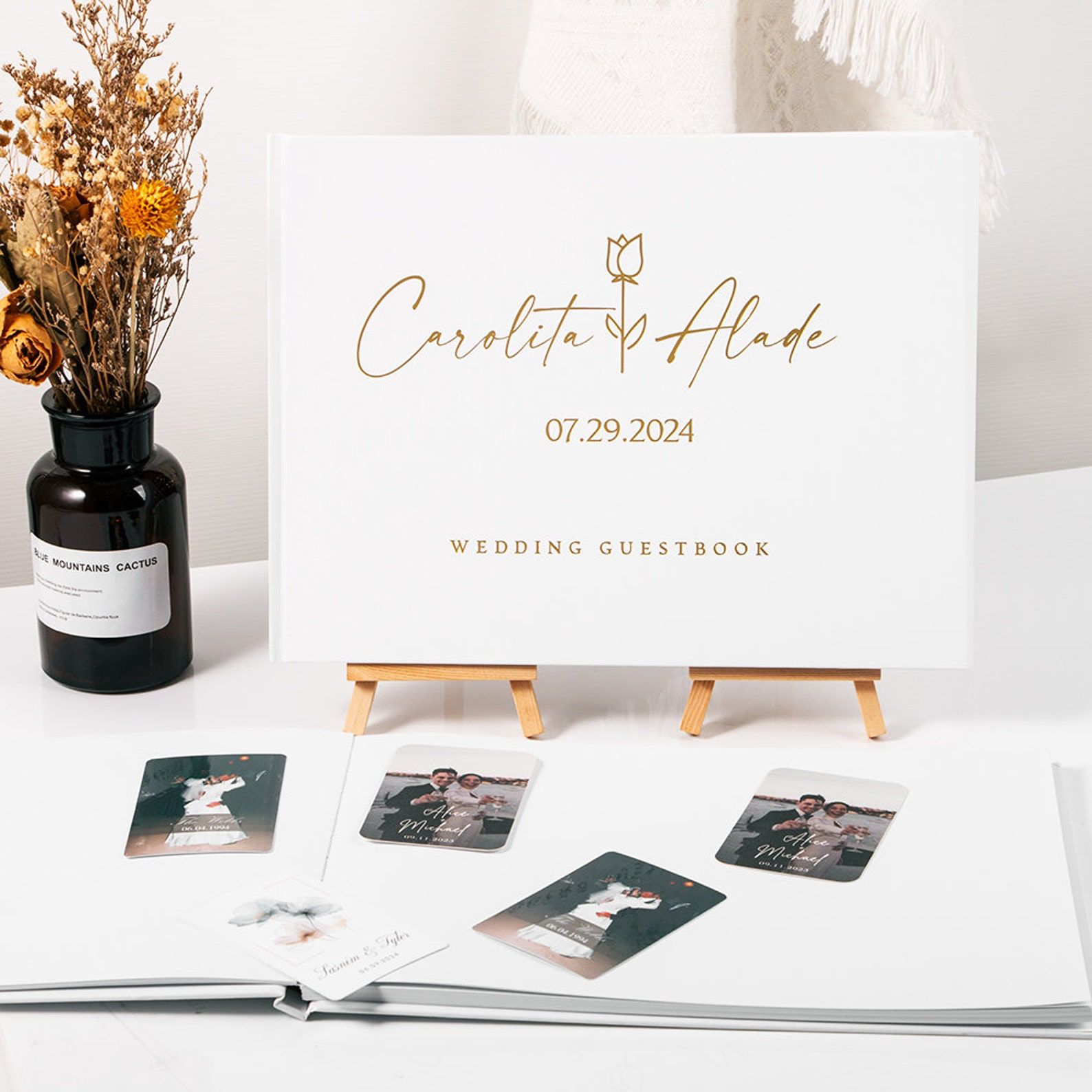 Custom Wedding Guestbook Perso - Wedding Supply List review and price