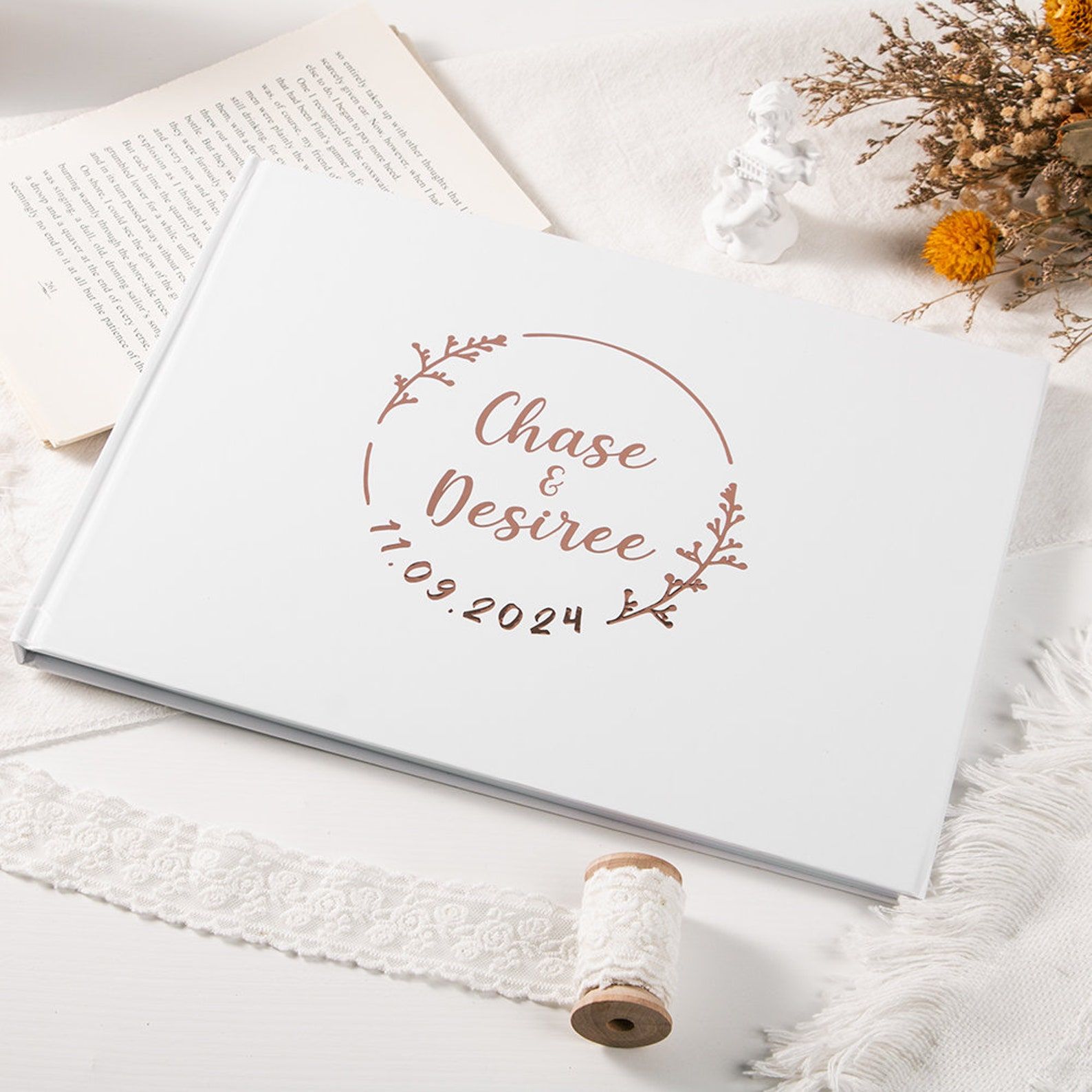 Custom Wedding Guestbook Perso - Wedding Supply List review and price
